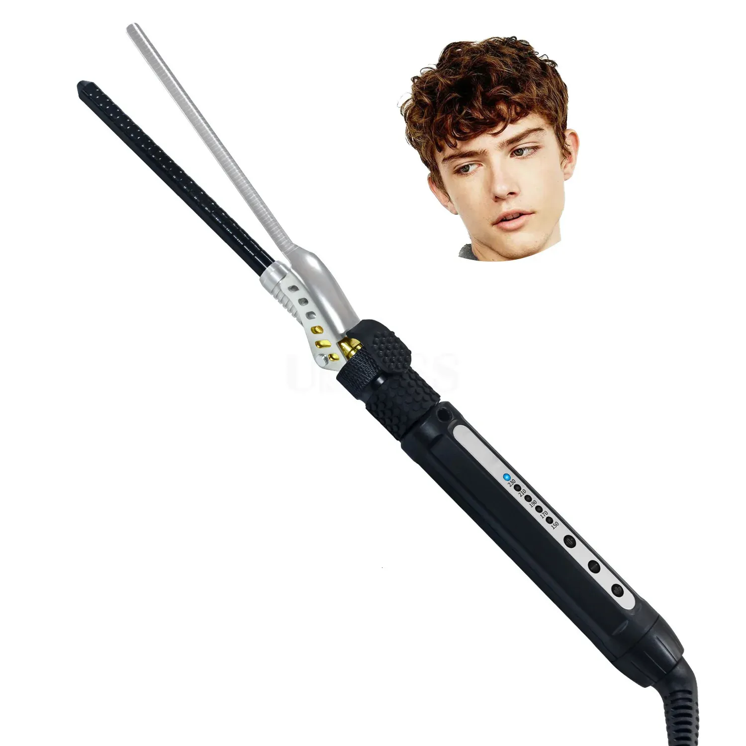 Professional 7mm Curling Iron With Pear Flower Cone Ceramic Wand For Men And Women Salon Vega Straightener And Curler And Waver Model 231120 From Diao07 18.8 DHgate.Com