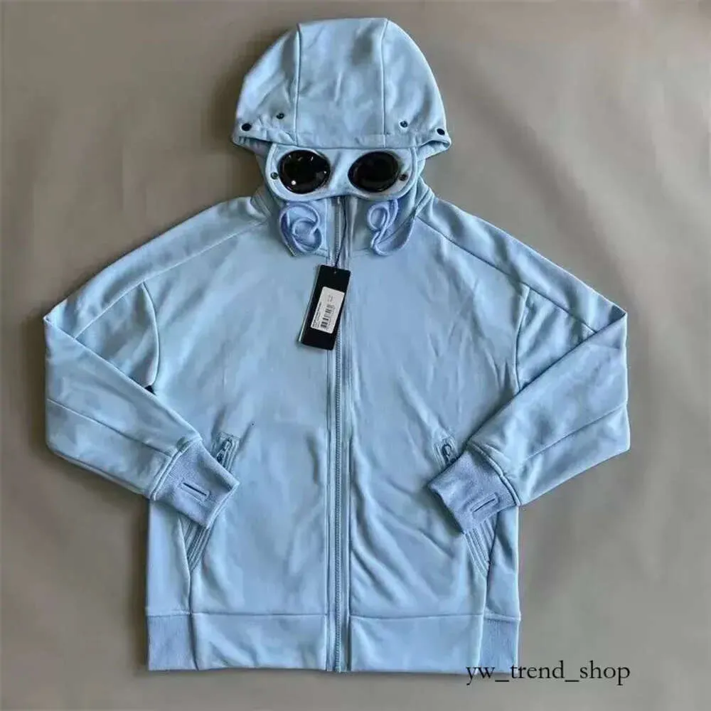 Men's Hoodies Sweatshirts Jackets Windproof Storm Cardigan Overcoat Fashion Hoodie Zip Fleece Line Coat Men Cp Companies Compagnie Comappe 6128 338