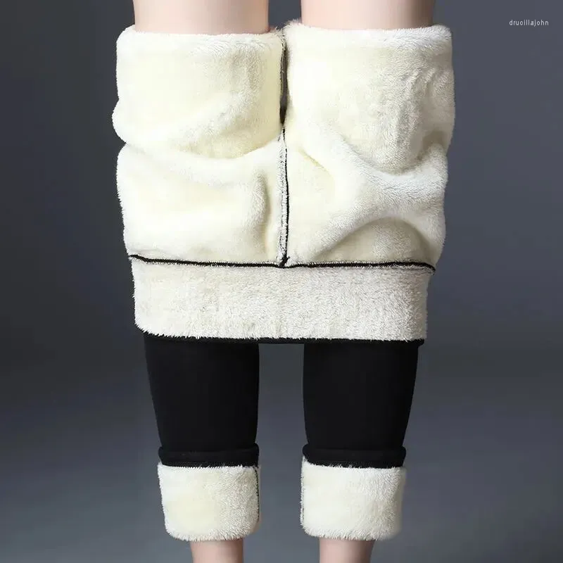 Winter Womens Thicken Fleece Fleece Lined Leggings Primark Warm