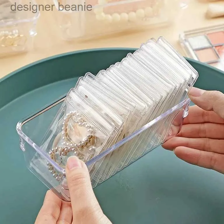 10pcs Transparent Anti-Oxidation Storage Bags For Jewelry