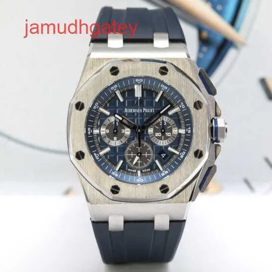 Coleções de relógios de luxo Ap Swiss Tourbillon Relógio de pulso Cronógrafo automático Royal Oak e Royal Oak Offshore para homens e mulheres 26480TI 42 mm X62W