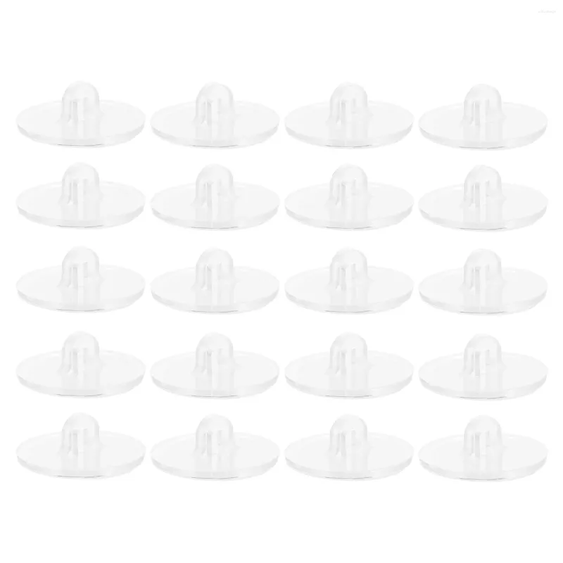 Ganchos 100 pcs adesivo gancho disco de teto conveniente transparente o presente parede pendurado interior decorativo resistente pp ao ar livre