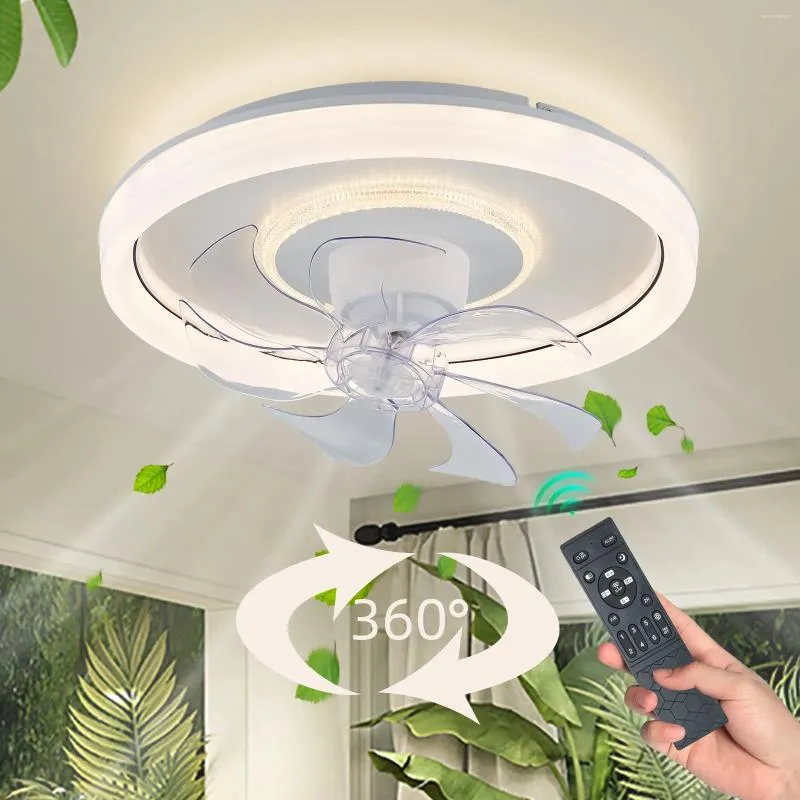 Nordic Creative Fan Ceiling Lamp With Remote Control Indoor Lighting For Living Room Lights Fans