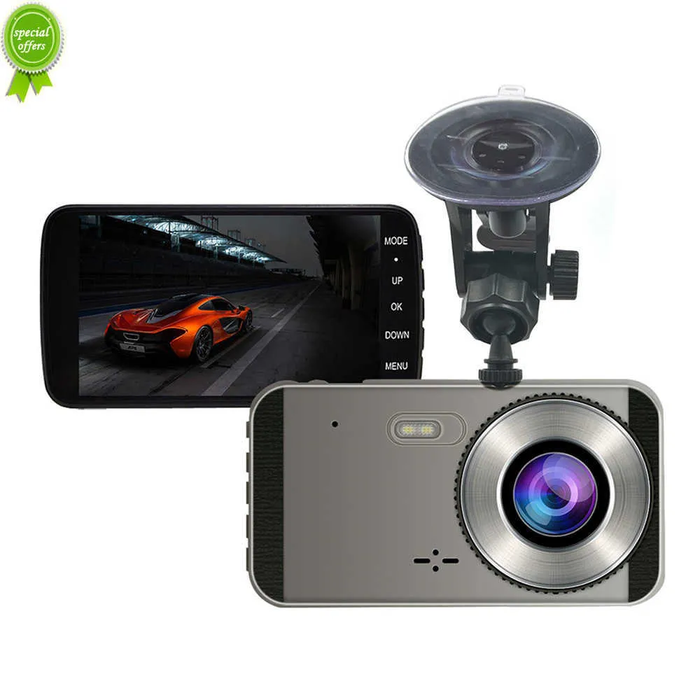 Full Hd 1080P Dash Cam Video Recorder Driving for Front and Rear Car Recording Night Wide Angle Dashcam Video Registrar Car Dvr