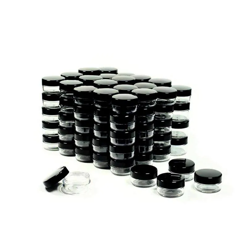 5 Gram Cosmetic Containers Sample Jars with Lids Plastic Makeup Containers Pot Jars Pjvks