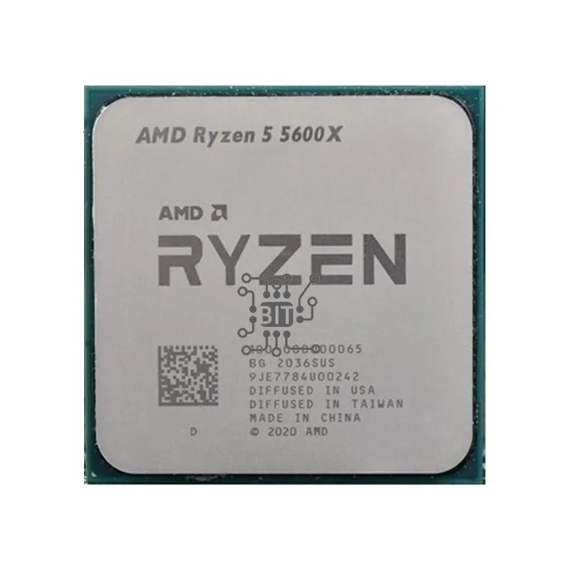 CPUs Ryzen 5600X R5 37 GHz SixCore TwelveThread CPU Processor
