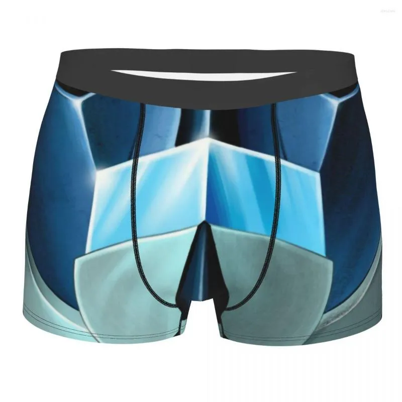 Underpants UFO Robot Goldrake Underwear Men Stretch Anime Grendizer Mazinger Z Boxer Briefs Shorts Panties Soft For Homme