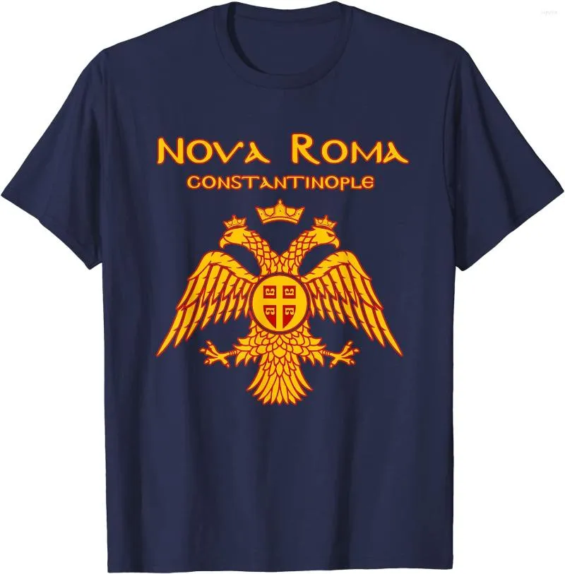 Camisetas Para Hombre The Byzantines Imperio Romano Oriental Roma Latin SPQR Camiseta Para Hombre Camiseta De Manga Corta Casual Algodon O Cuello Camisetas De Verano De 15 18 DHgate