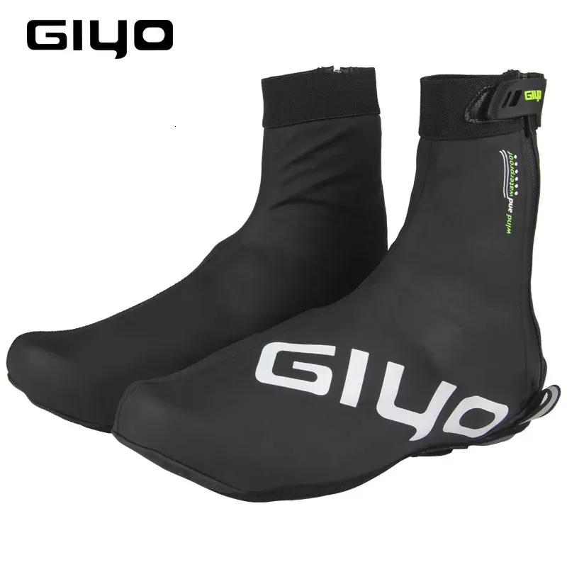 Vattenskor giyo vattentät cykelsko täcker män mtb vägcykel racing overshoes täcker låsskydd 231121