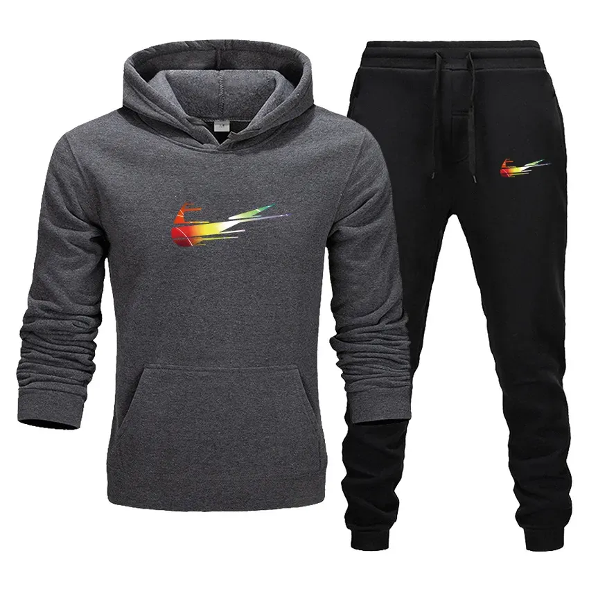 Man Tasarımcı Giysileri Erkek Trailtsuits Sportswear Set Marka Spor Fitness Giyim İki Parça Polo Sweatshirts Pantolon Günlük Sıcak Track Suit