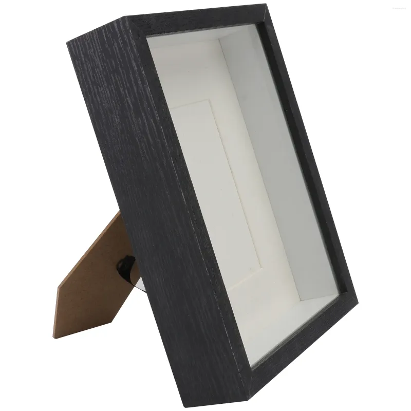 Rahmen 1 stück klassische po halter bild display dekoration home probe rahmen schwarz schatten box