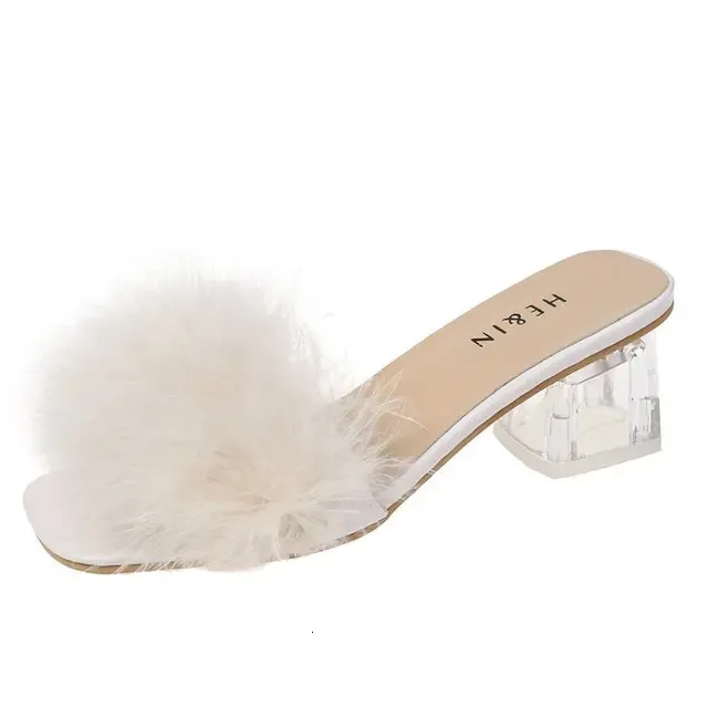 Fluffy shoes heels deals