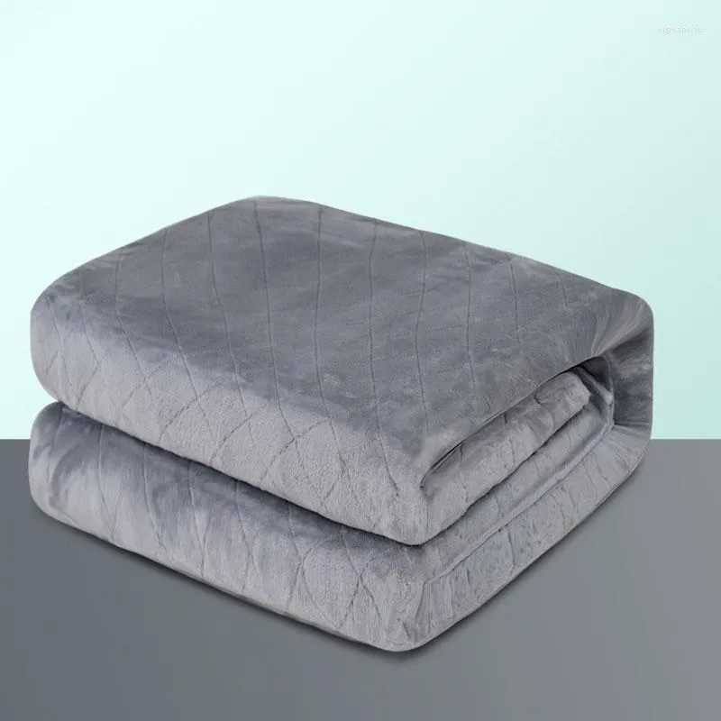 Blankets Bed Electric Blanket Winter Heating Pad Weighted Throws Warm Couverture Chauffante Furniture TY25XP