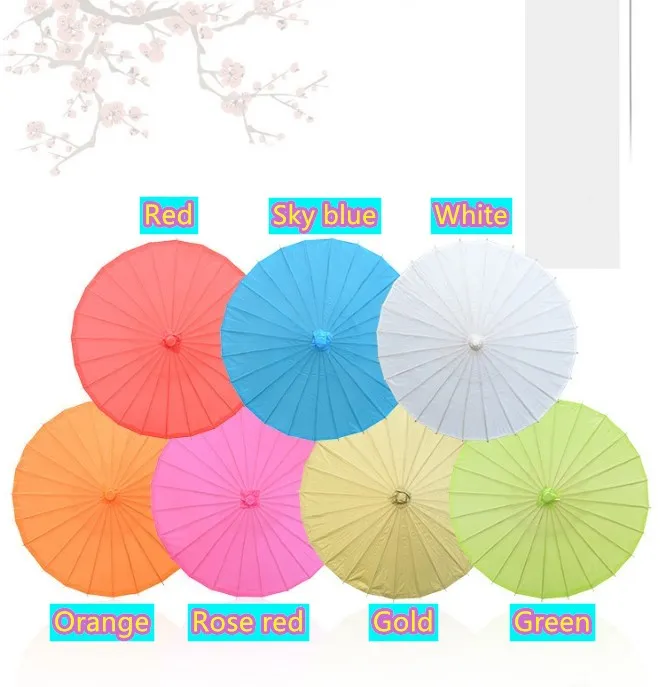 Umbrella diy feita artesanal para colorir apóia pequena decoração de guarda -chuva graffiti guarda -chuva em branco de papel de petróleo de petróleo DIY por atacado! A0104