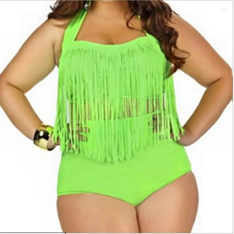 Costumi da bagno da donna 2023 Bikini da donna Costume da bagno di grandi dimensioni Pizzo nero Pezzo sexy Nappa Fertilizzante per l'aumento del grasso