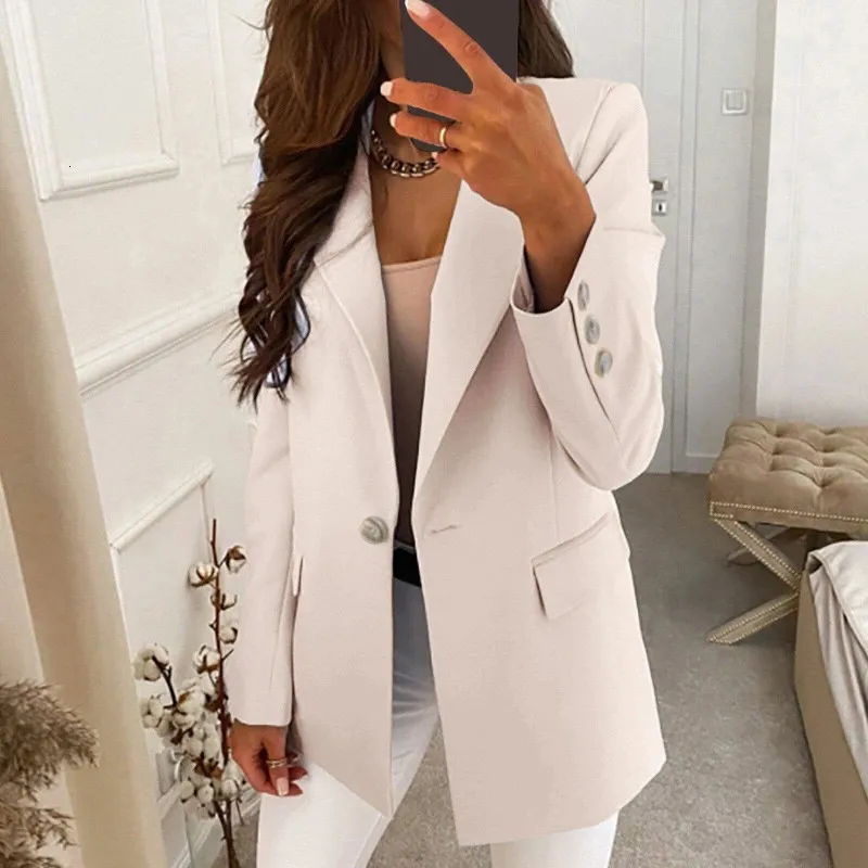 Blazer Bleu Pour Femme Veste De Costume Élégante Et Décontractée