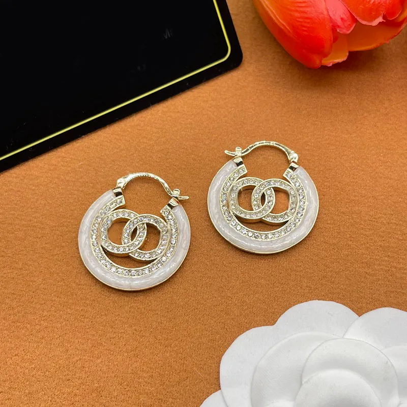 Gold Hoop Earring Luxe designer oorbellen voor dames Mens Pearly Earring Letter Oordopnoot Luxe ontwerpers Sieraden Charm Oorringstuds 04215Z