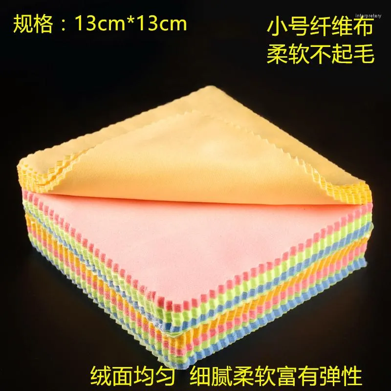 Watch Repair Kits 100 Pcs/lot Glasses Cleaner Microfiber Cleaning Cloth For Lens Phone Screen Camera LCD Monitor Wipes