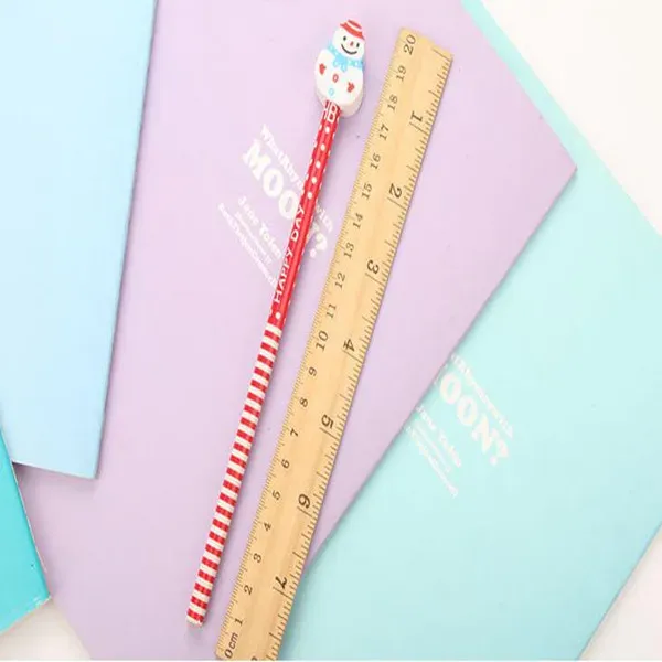 Cartoon Christmas shape cute pencil calligraphy painting stationery gifts