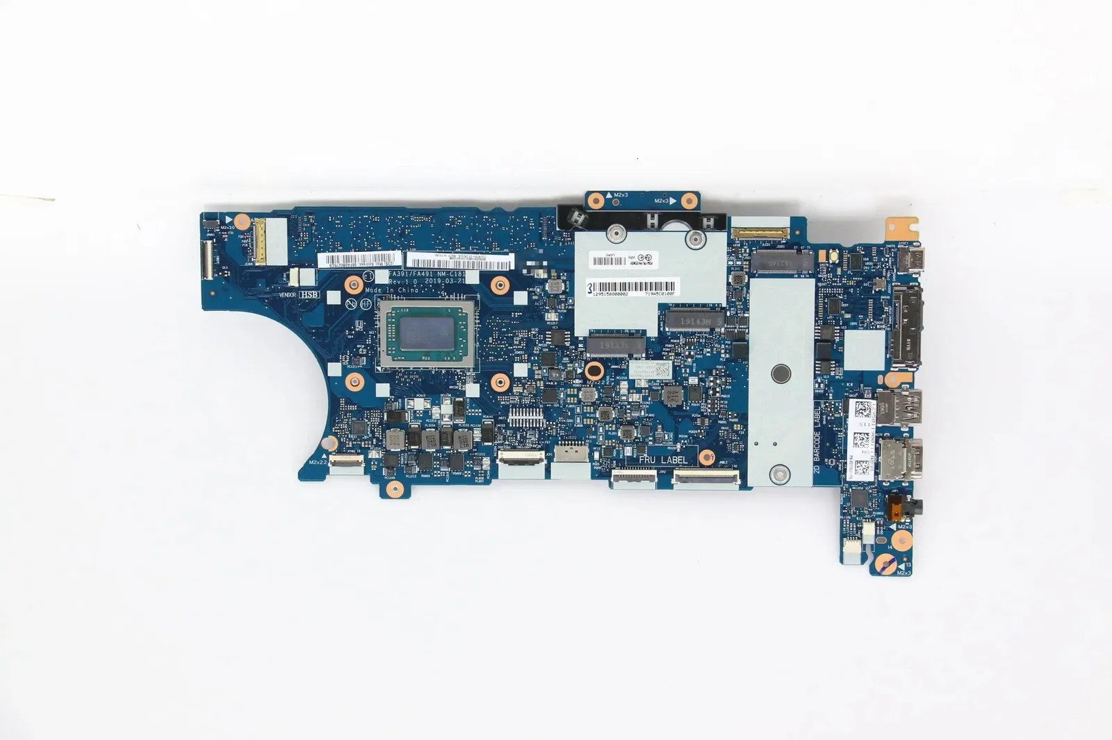 Motherboards FA391 FA491 X395 T495s Laptop ThinkPad motherboard Model compatible replacement SN NMC181 FRU PN 5B20W63710 CPU R73700UP 231120
