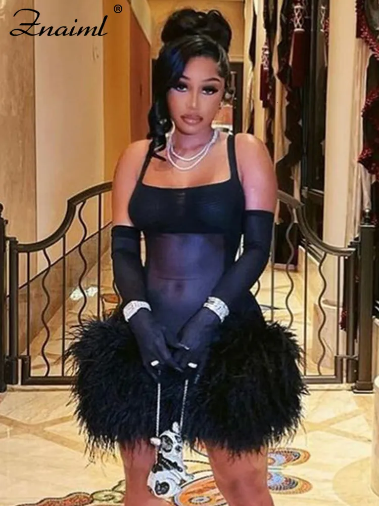 Znaiml Black Mesh See Through Mini Dress Sexy... From Kua01, $47.79 In Bulk  | DHgate.Com
