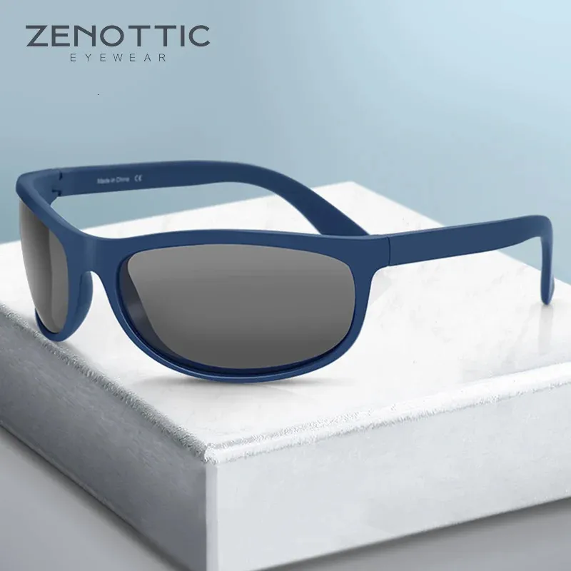 ZENOTTIC TR90 Flexibled Polarized Attcl Sunglasses For Men UV400