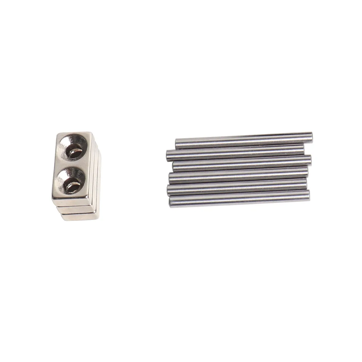 Skrivare levererar V-Core 3.1 3D-skrivarbäddsarmdelar 6st Dowel Pin 3x35mm 3st Rectangle Magnet 20x10x5mm Two Hole M3 CounterSink Skruv