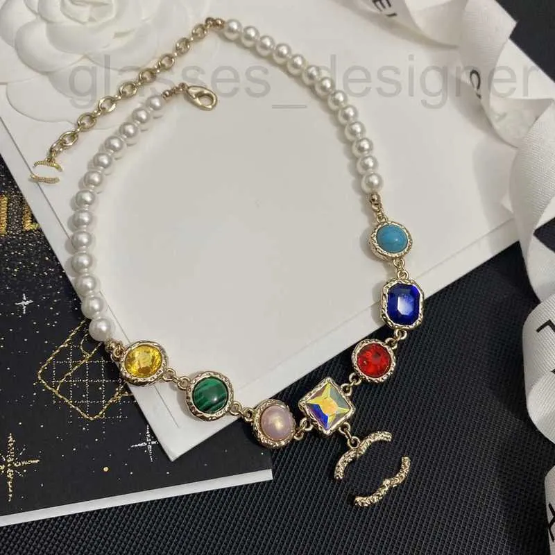 Halsreifen Designer Halskette Halsband Kette haben Stempel Mattgold Buchstaben Anhänger Statement Mode Damen Hochzeit Schmuck Zubehör 31 + 7 cm EYP8