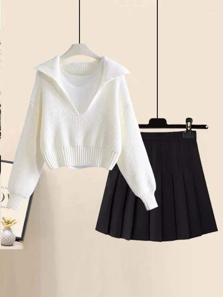 Korean sweater best sale outfit
