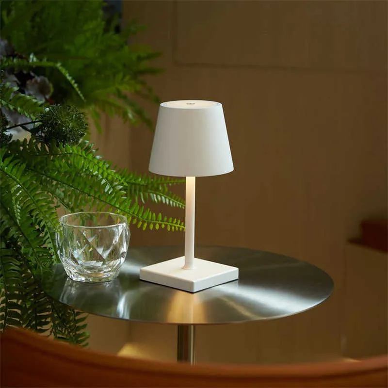 Lamps LED Cordless Mini Pro Table Lamp With Usb Rechargeable Battery For Restaurant Dinning Room AA230421