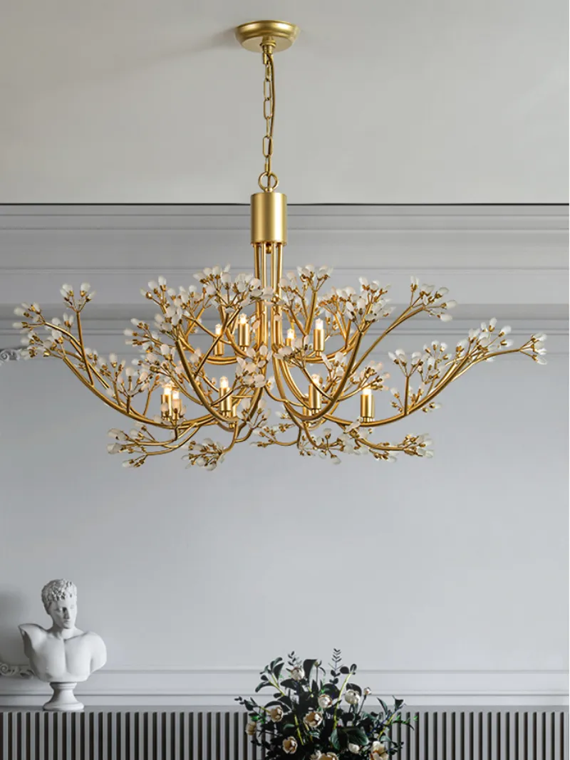 Moderne romantische hanglampen Amerikaanse luxe hangende hanglampen armatuur