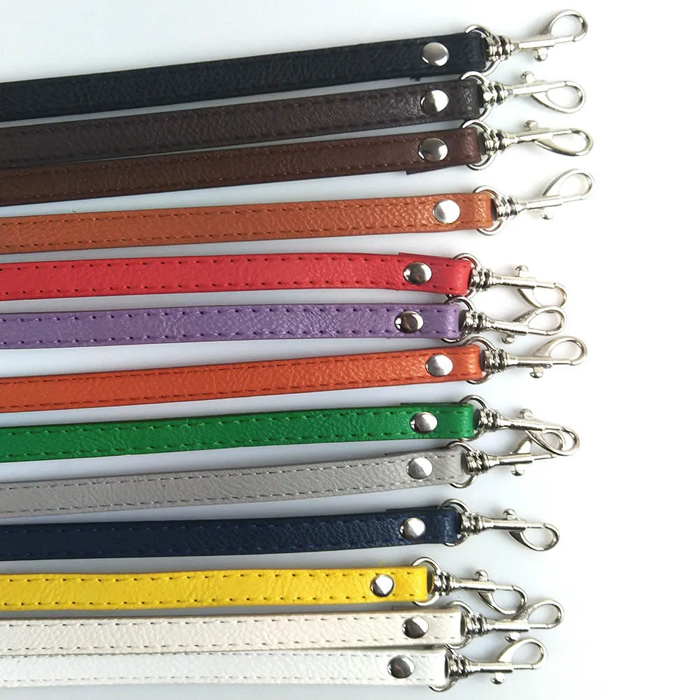 Bag Parts Accessories 120cm Long PU Leather Shoulder Strap Handles DIY Replacement Purse Handle for Handbag Belts 230421