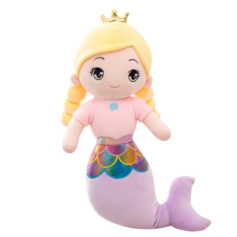 47 Pollici Kawaii Sirena Principessa Peluche Giocattolo Da Ragazza - Main Image