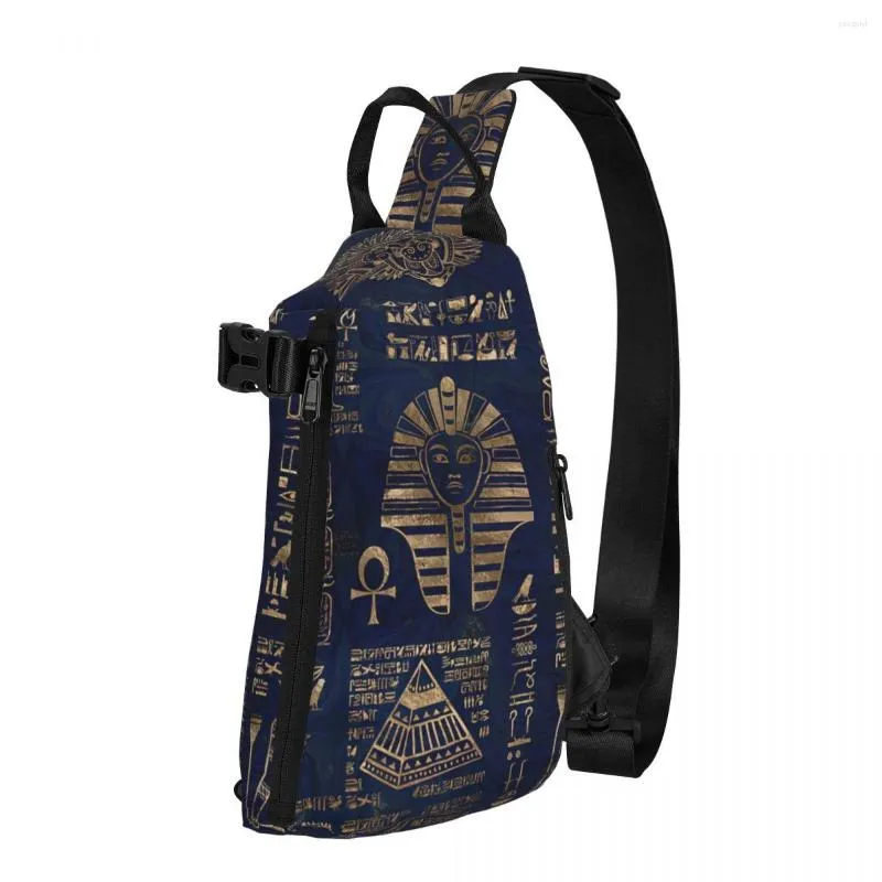 Egyptian Hieroglyphs And Deities Backpack Duffel Diagonal Shoulder