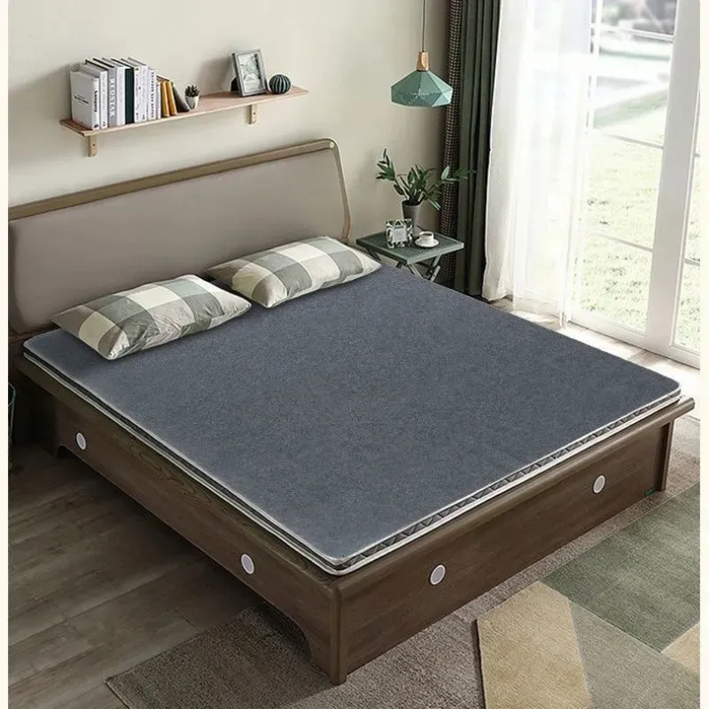 Manta eléctrica 200/180 * 150 cm Manta eléctrica Tipo de doble control Manta eléctrica de invierno Cuerpo Calentamiento suave Estera de cama Alfombra Calentador corporal de invierno 231120