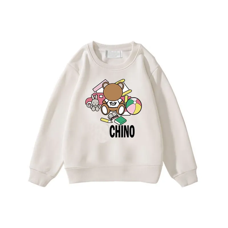 Carton de luxe Designers ours concepteurs enfants sweat à sweat à sweat enfants designer enfants sweats swishirs dessin animé pull pull d'automne tops décontractés hivernaux chd2311214