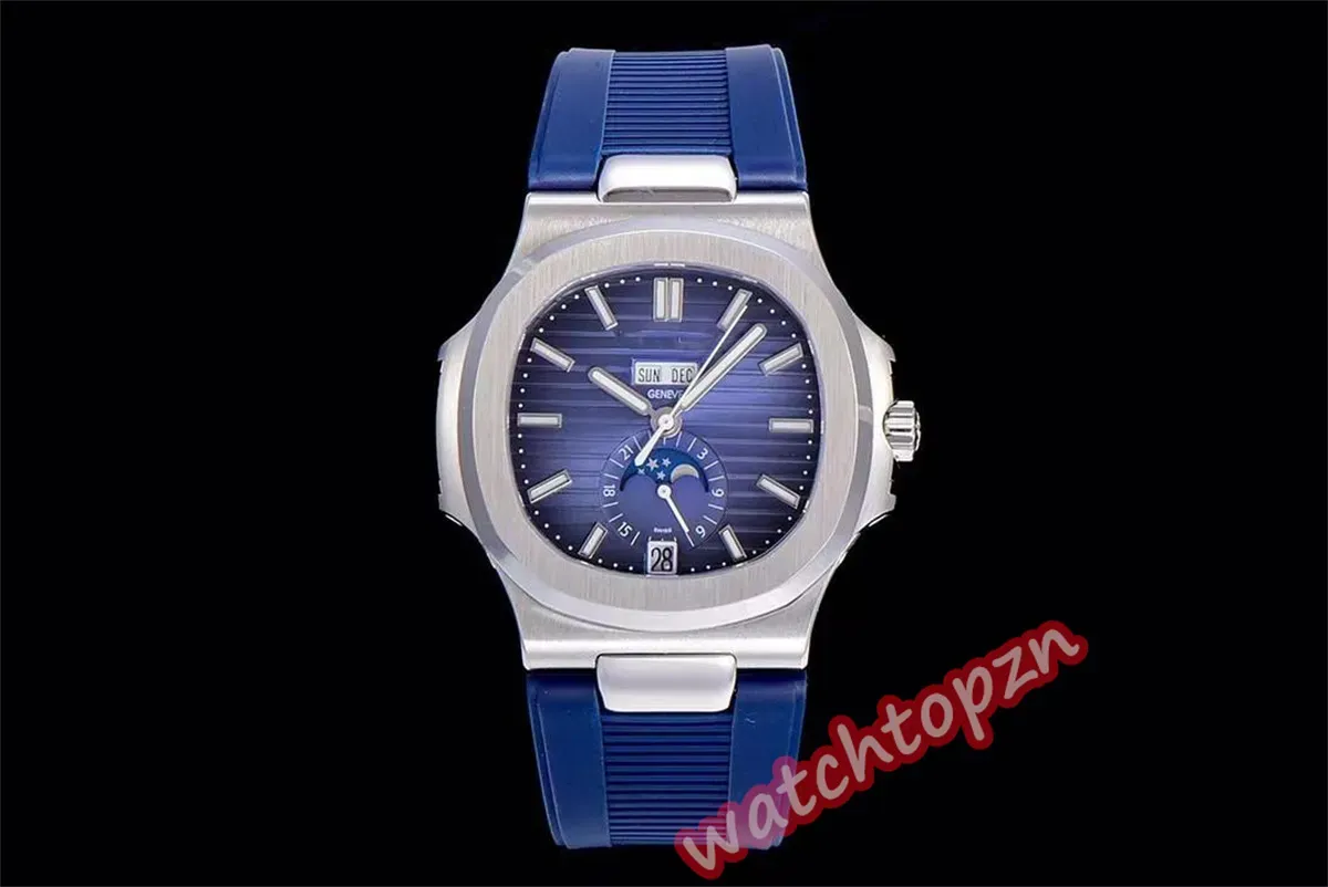 GR 5726/1A Montre pour homme taille 40,5 version Top V2 avec mouvement Cal.324S verre saphir miroir 904 bracelet en acier fin Montres de créateurs