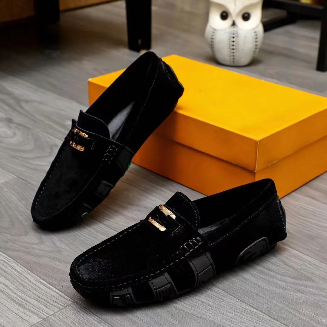 Heren Driver Schoenen Mocassin loafers designer casual schoenen luxe loafers herenschoenen bruine bloem sneakers trainer 40-45 08