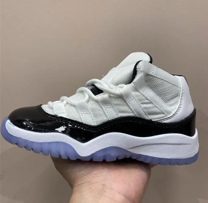 Kids Baby Big Kid Basketball Shoes 11 11s XI Cherry Bred Cool Grey