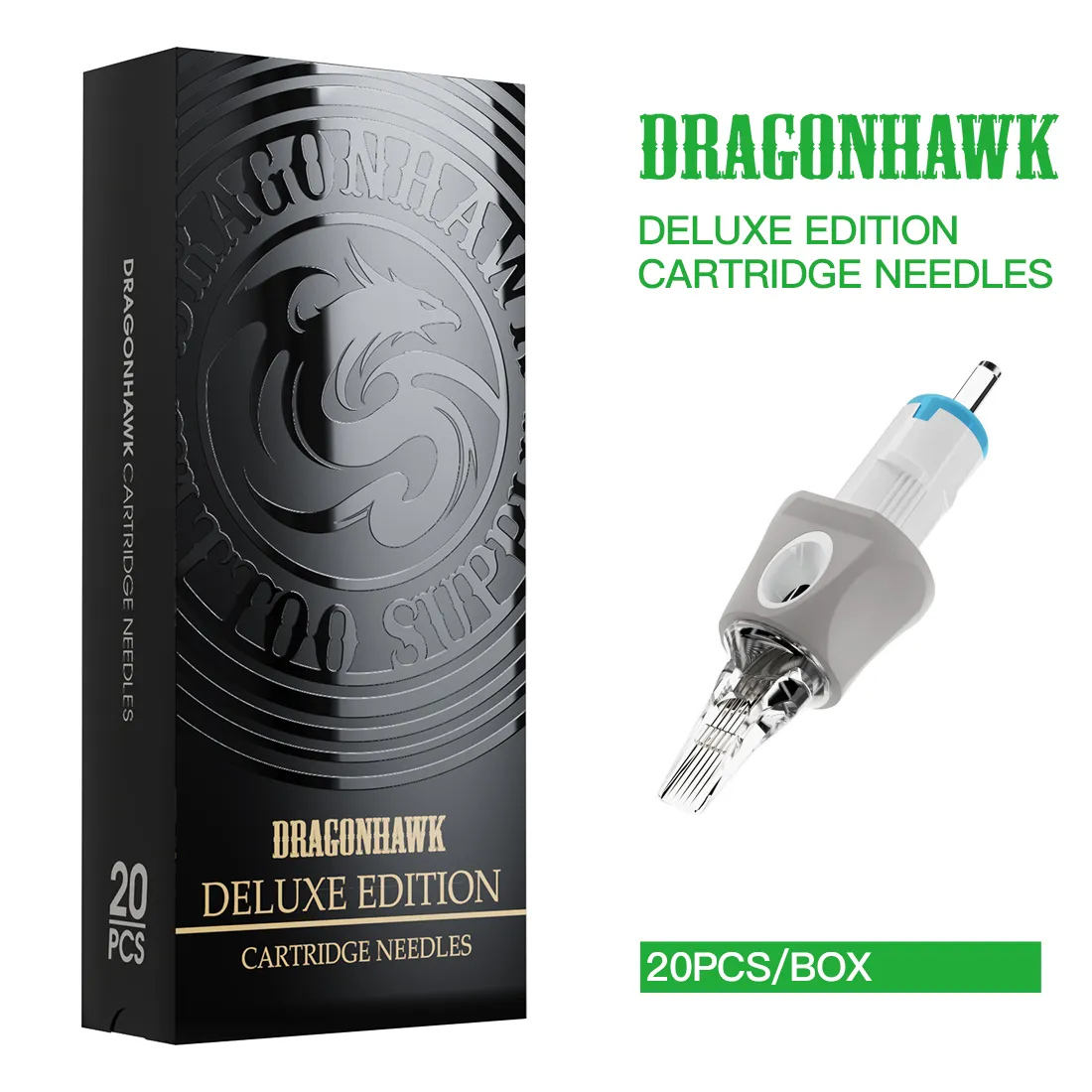 Professional Magnum Tattoo Needles Dragonhawk Deluxe Cartridges Needles