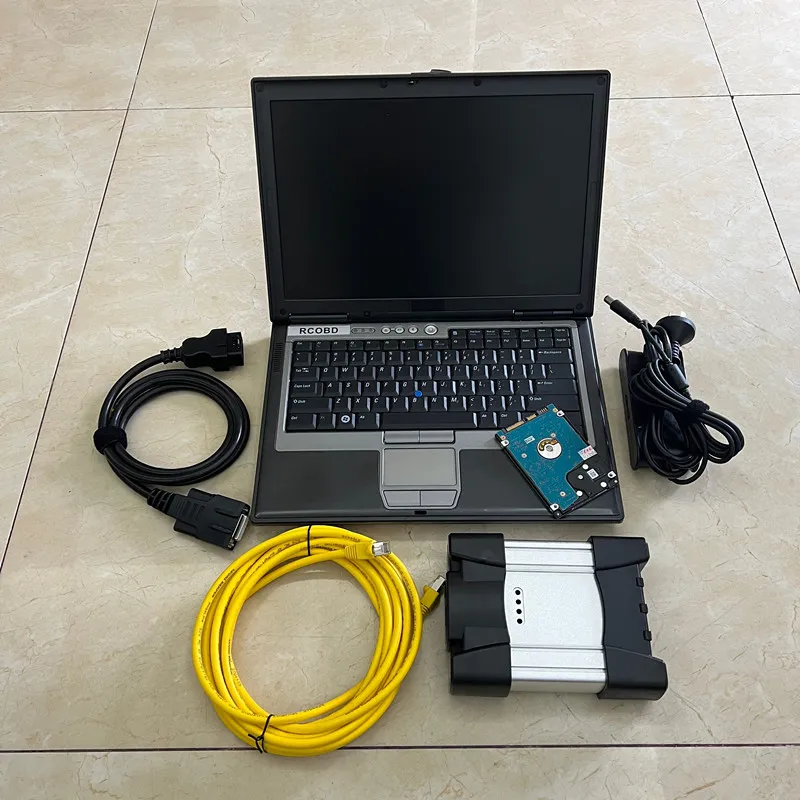 for BMW ICOM Next from Large factory Diagnostic & Programmer for D630 Laptop Ready Use