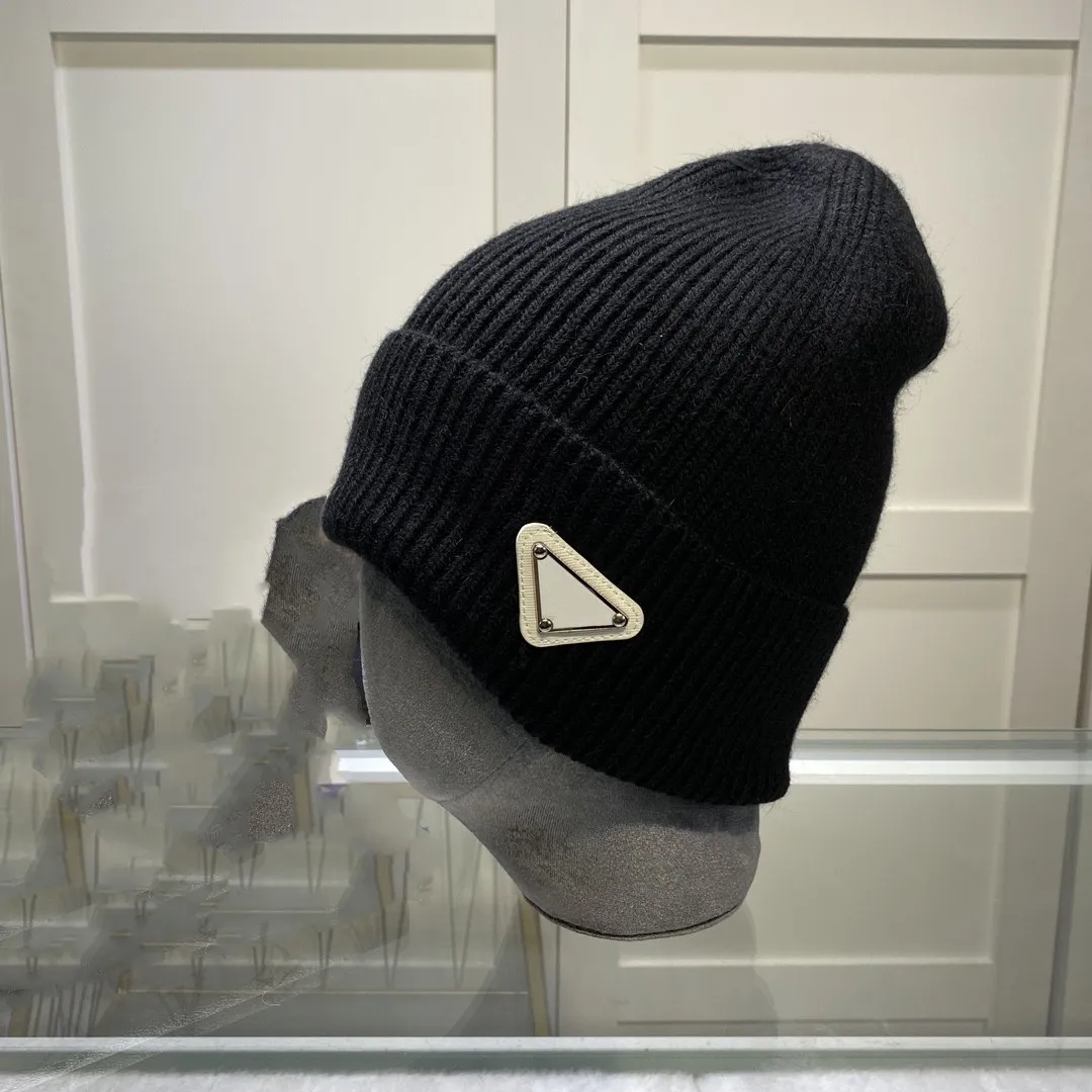 Knitted Hat Designer Beanie Cap Mens womens Autumn Winter Skull Caps Casual Fitted_voghion.com