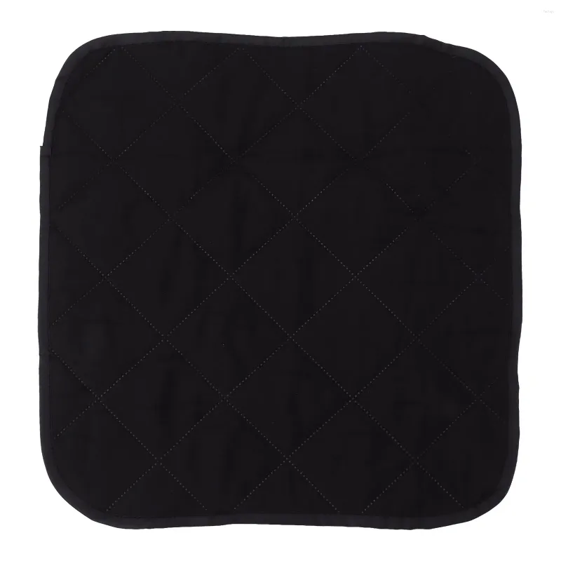 Pillow Chair Sitting Multipurpose 39x39cm Black Padding Absorbent Pet Mat Slip Proof Breathable For Home