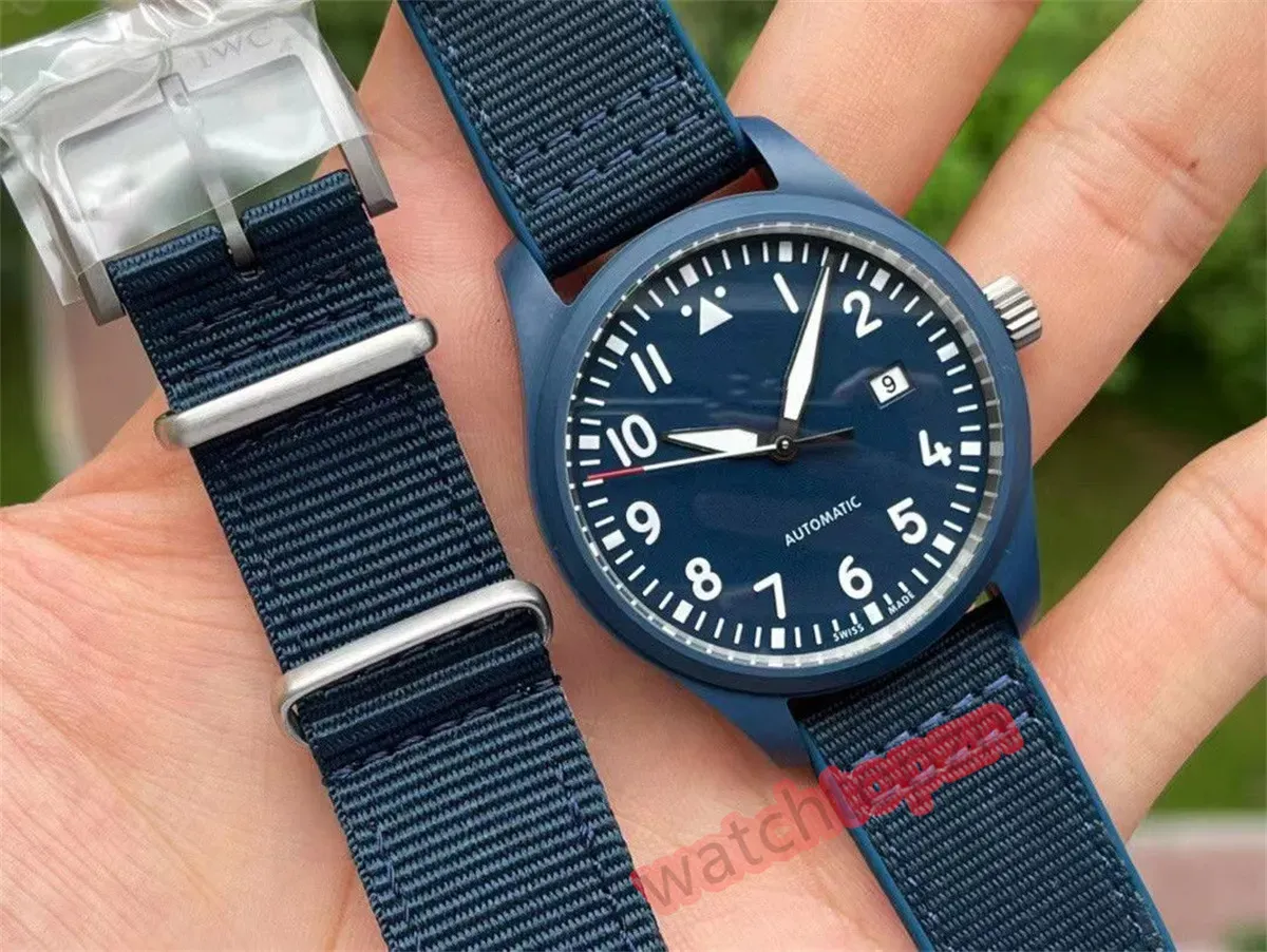 M IW328101 Montre de Luxe Średnica zegarku 41 mm z automatycznym ruchem szafirowym szklanym lustrem ceramicznym obudowa guma