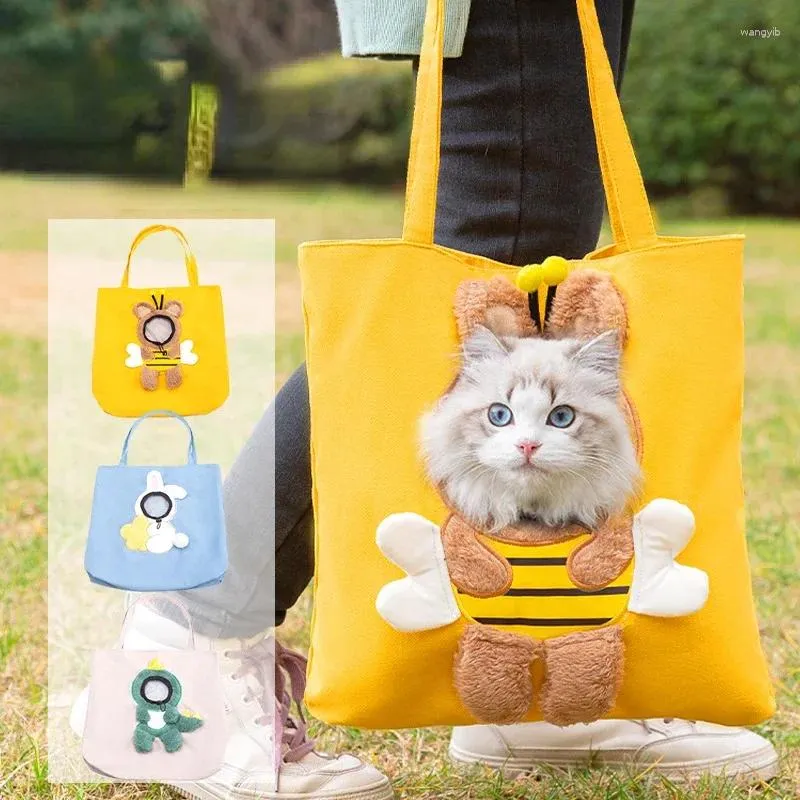 Canvas Crossbody Pet Carrier Backpack for Small Cats & Dogs - Soft Shoulder Travel  Bag for Outings from Dhgate Cat Backpacks & Carriers - price 11.5