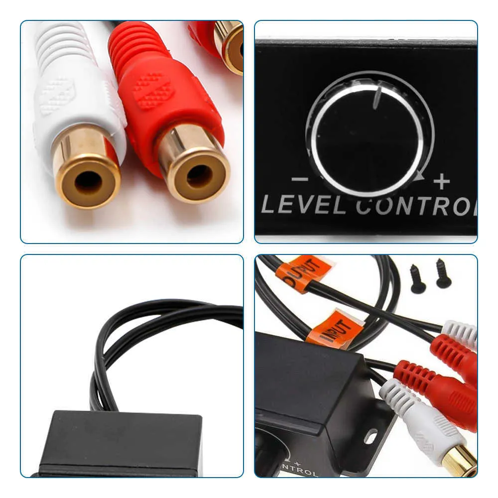 Auto Volume Adjuster Universal Car Audio Volume Controller - Lossless RCA Level Adjuster ...