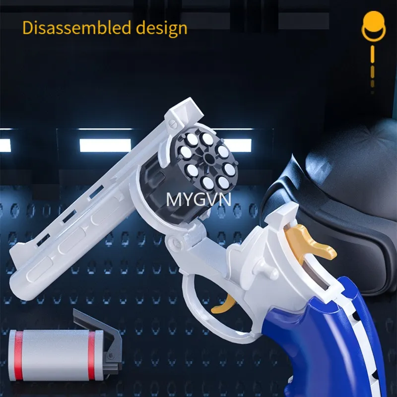 Revolver ZP-5 Gun Model Can Not Shoot Smashing Sound Gun Toy Plastic Pistol Small Gun Safety Toy