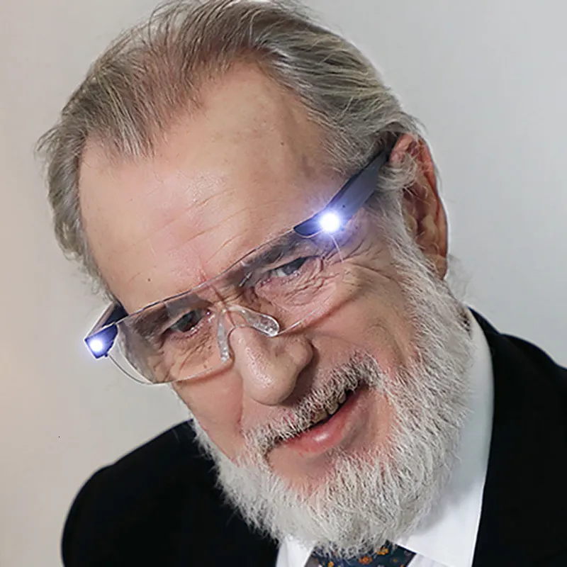 LED Best Reading Glasses Wirecutter With 160 Magnification USB