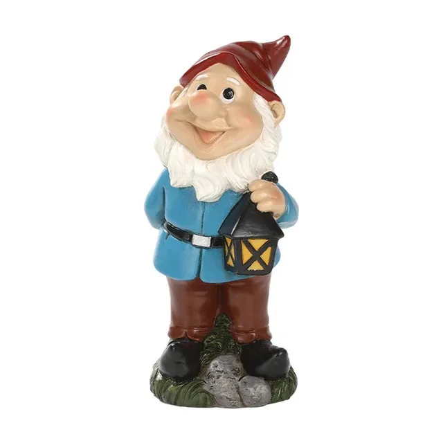 Statua Da Giardino Gnomo Ubriaco In Resina - Decorazione Divertente Per Esterno E Interno, 15 Cm