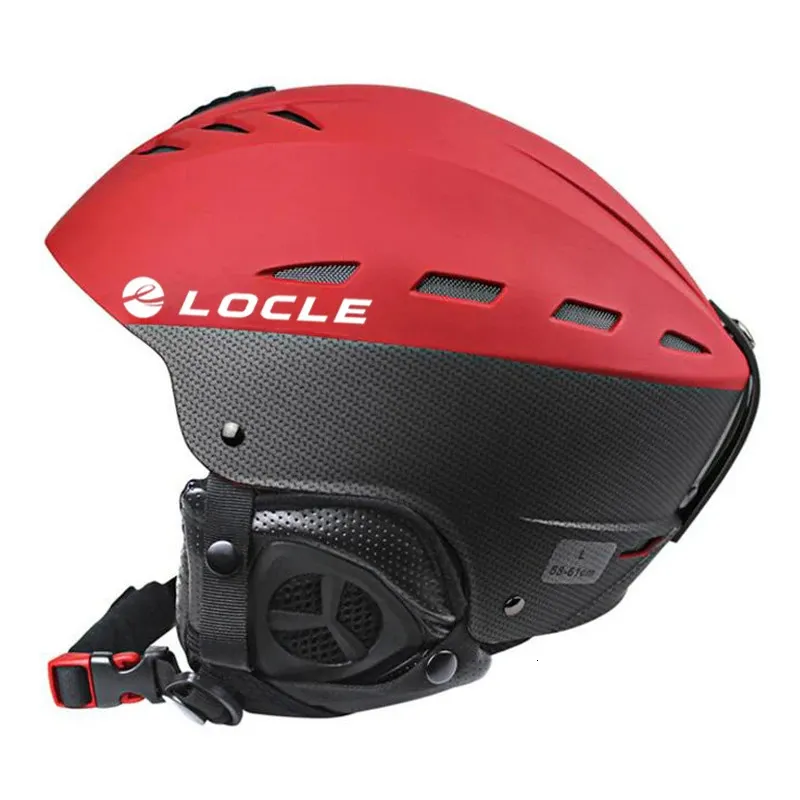 Skihelmen LOCLE Skihelm voor heren of dames Ultralichte skihelm CE-certificering ABSEPS Sneeuwskateboard Ski Snowboardhelm 52-61 cm 231120